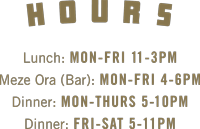 Stella's Charleston Hours